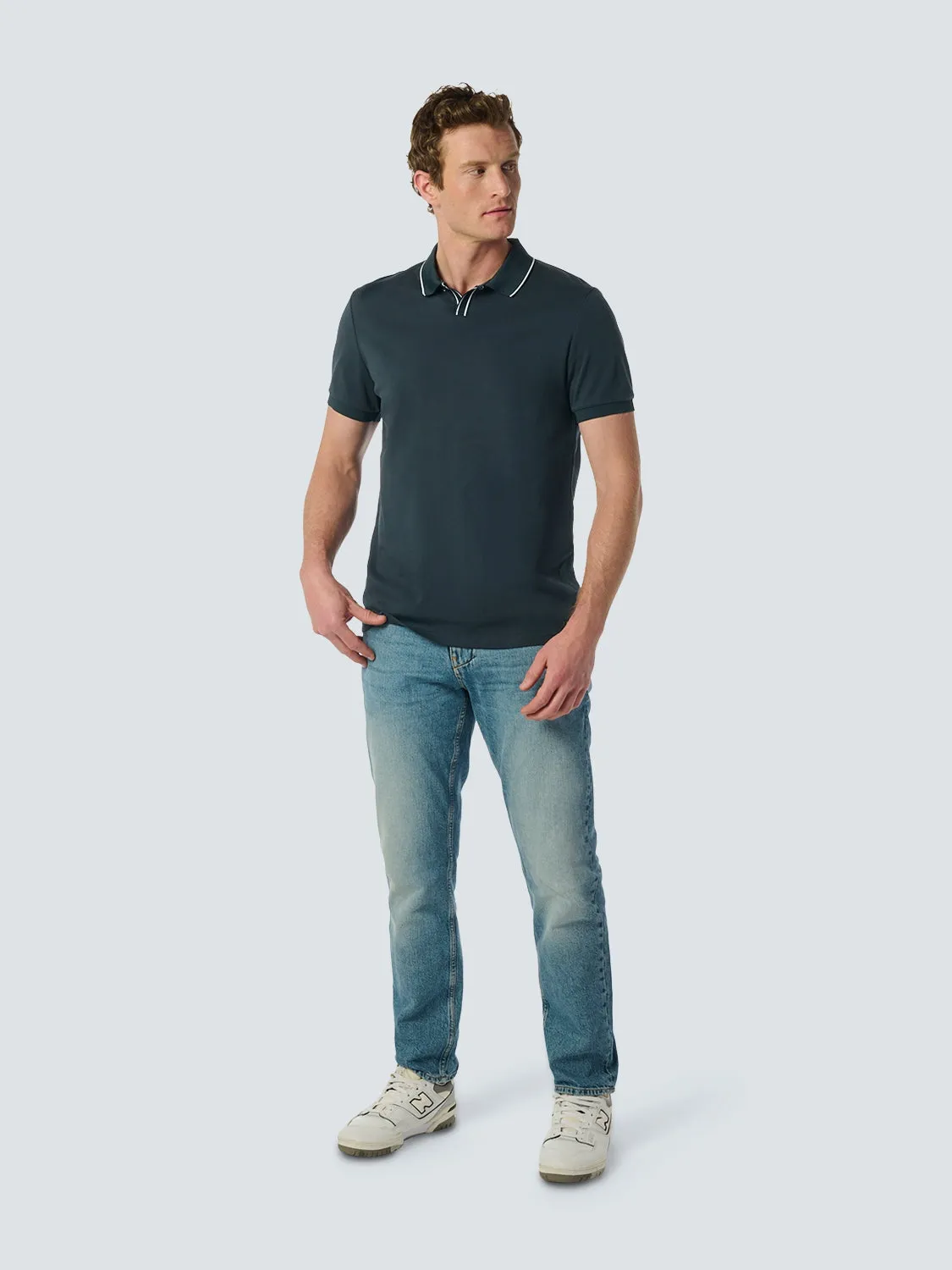 Modern Polo with Refined Collar and Elegant Finish | Night