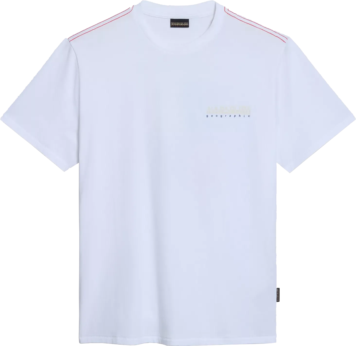 Napapijri Men&#x27;s Gras Short Sleeve T-Shirt Bright White | Buy Napapijri Men&#x27;s Gras Short Sleeve T-Shirt Bright White here | Outnorth
