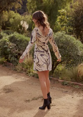 Opulence Long Sleeve Mini Dress