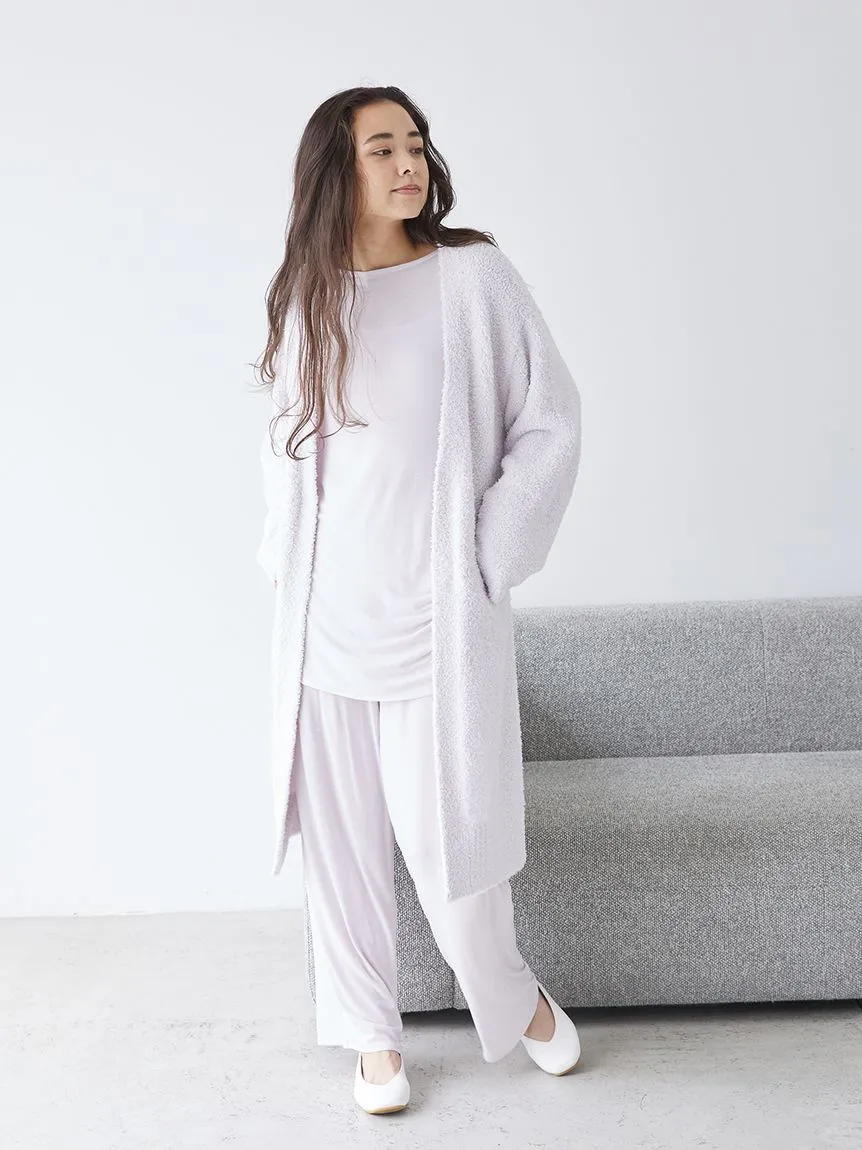 Peach Skin Loose-Fit Lounge Top
