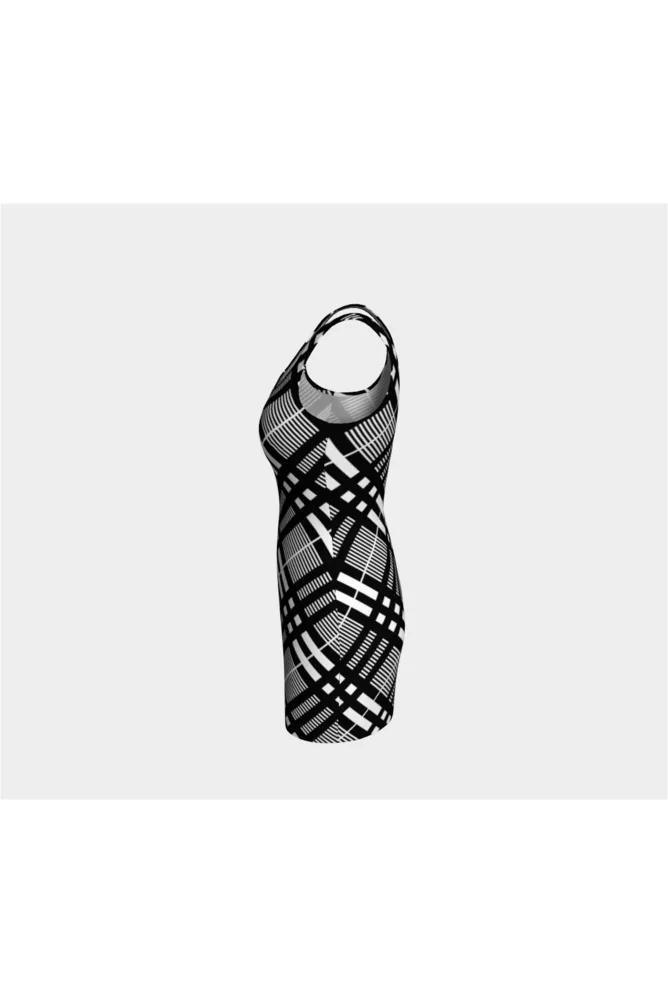 Plaid Pleasure Bodycon Dress