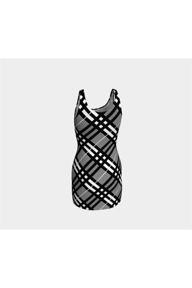 Plaid Pleasure Bodycon Dress