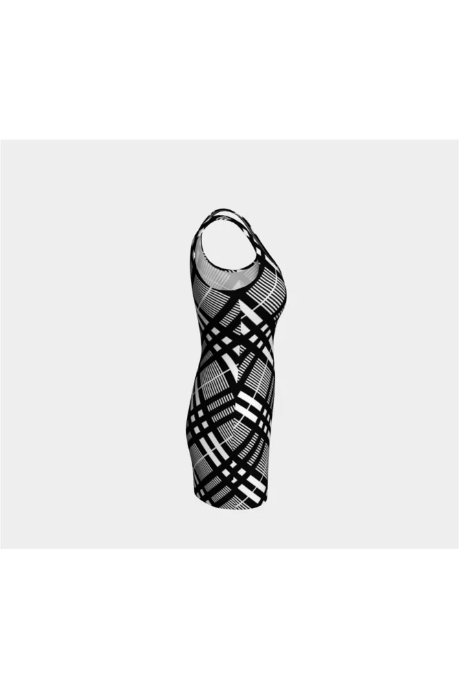 Plaid Pleasure Bodycon Dress