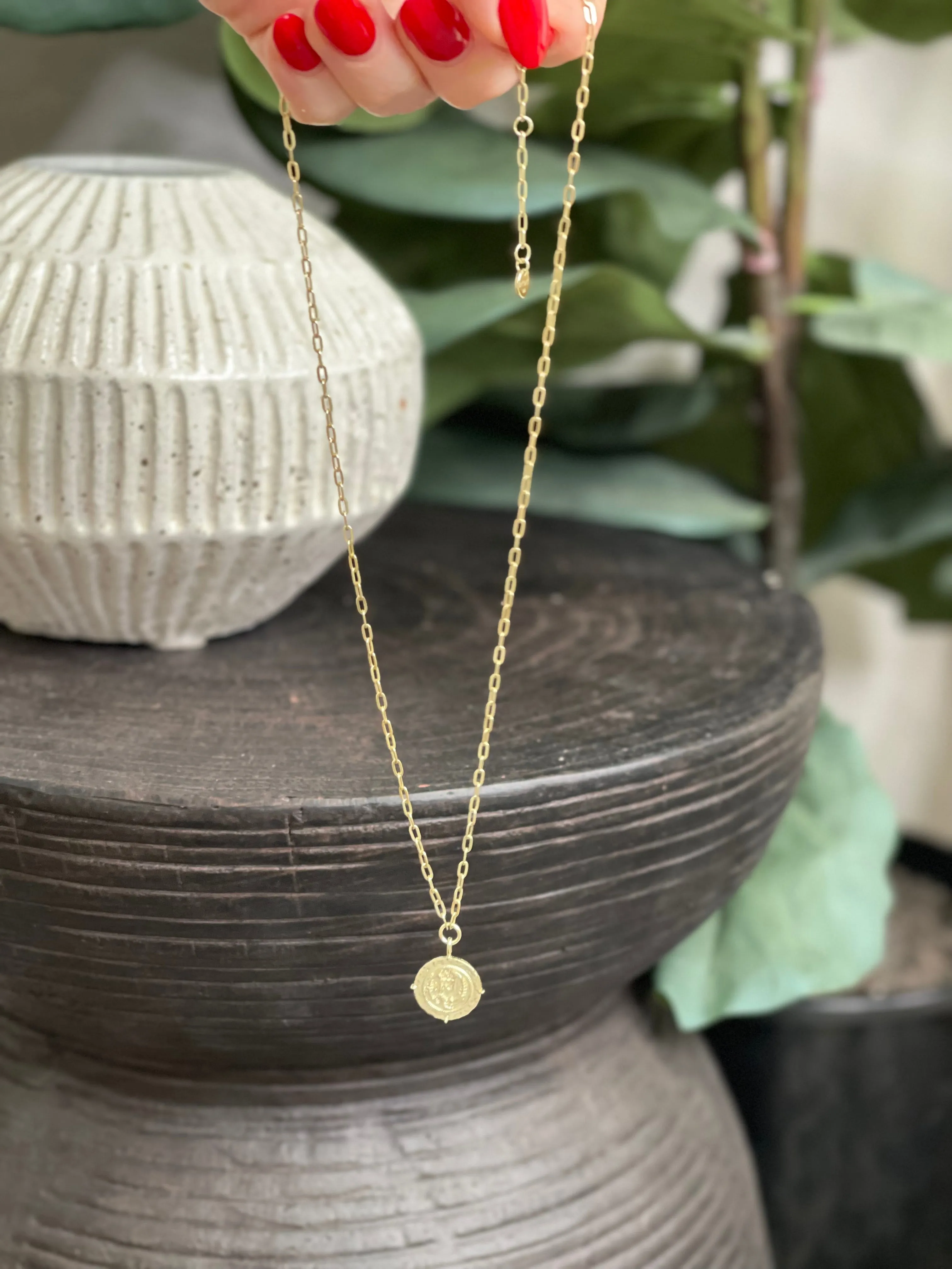 *Preorder* SALE Coin Pendant Necklace