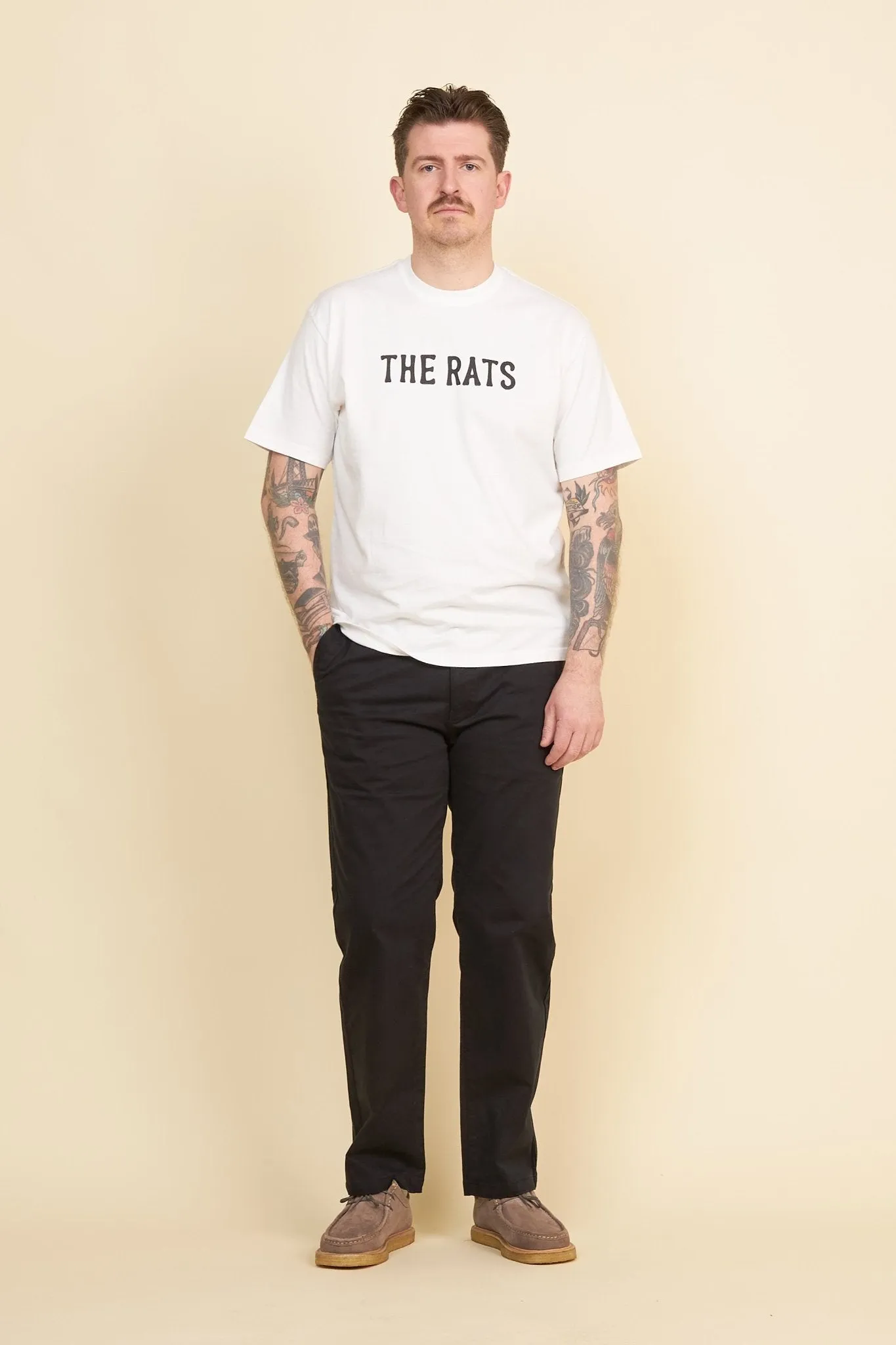 Rats "The Rats" Short Sleeve Tee - White