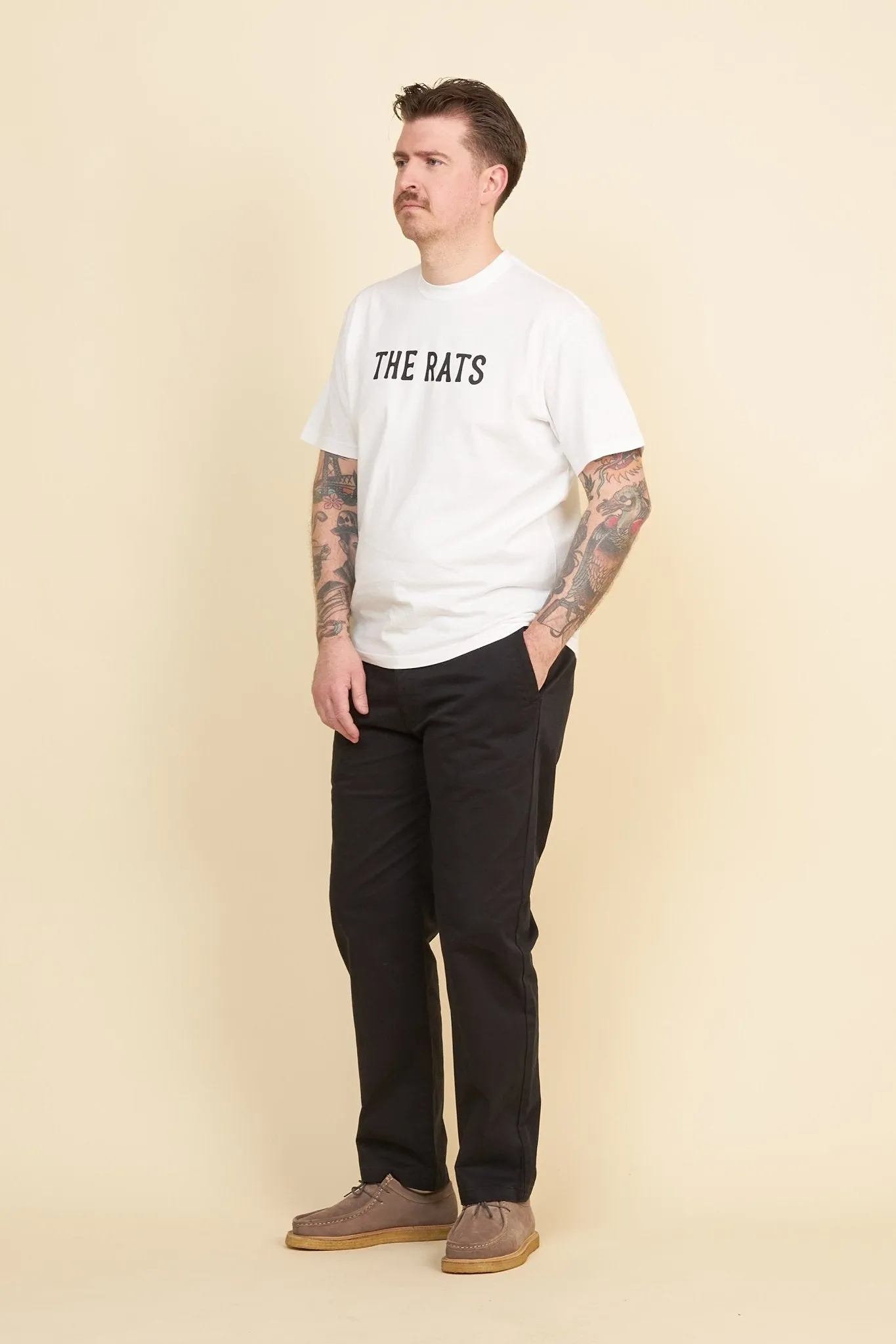 Rats "The Rats" Short Sleeve Tee - White