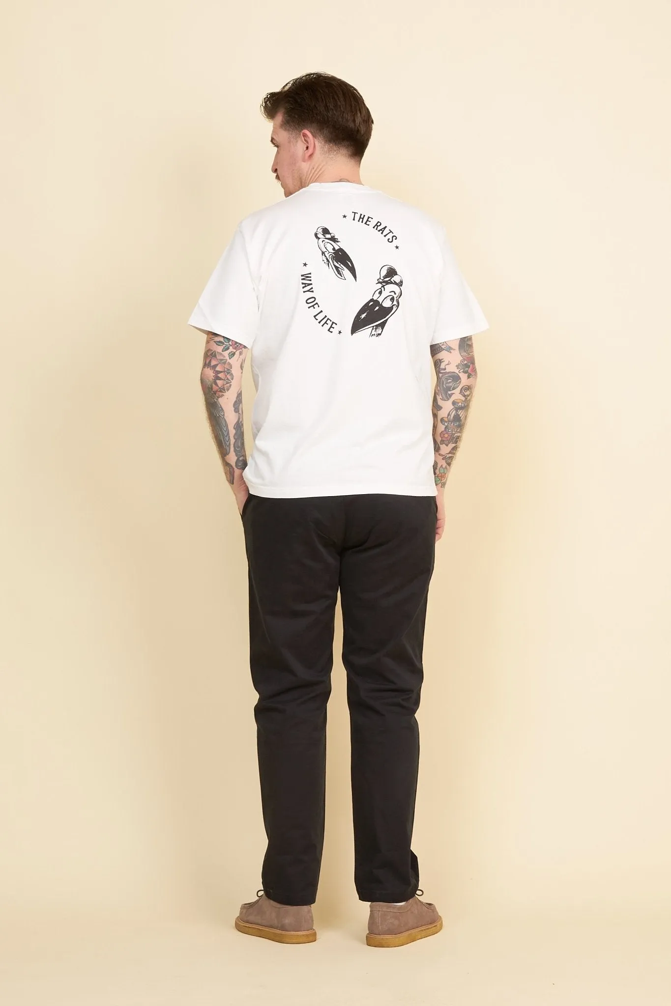 Rats "The Rats" Short Sleeve Tee - White