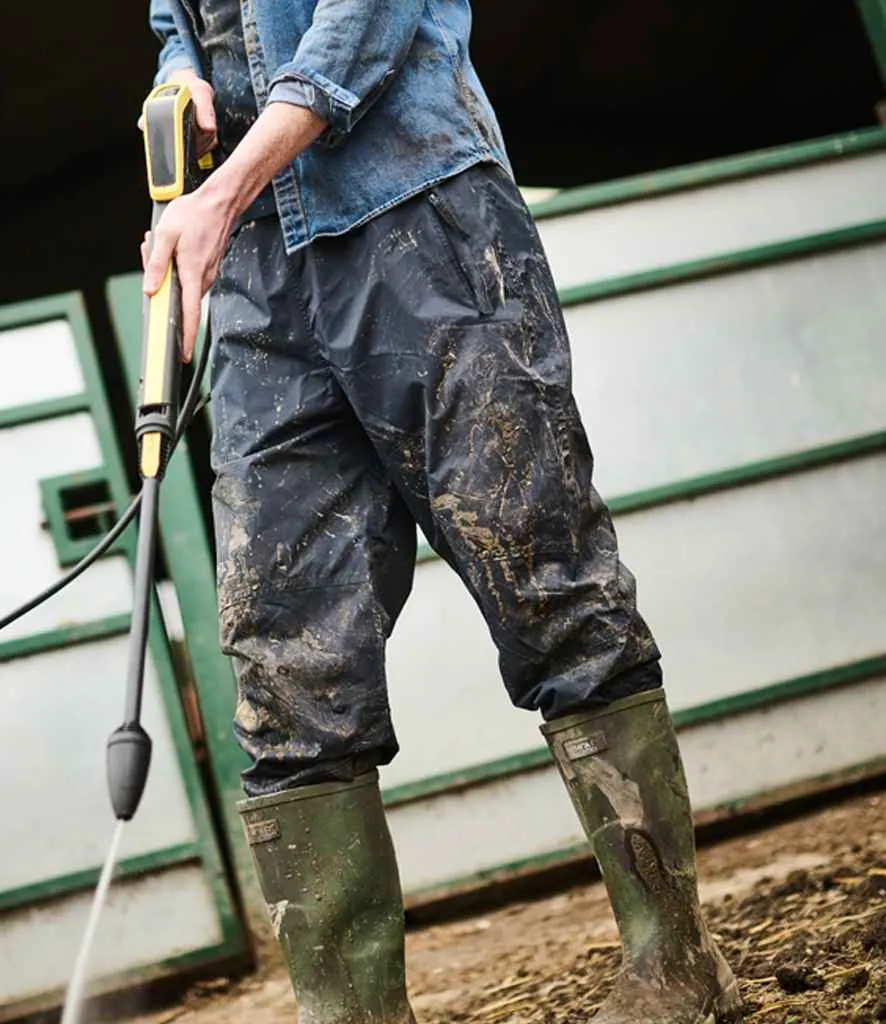 Regatta Linton Waterproof Overtrousers | Navy