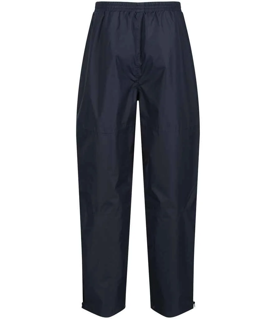 Regatta Linton Waterproof Overtrousers | Navy