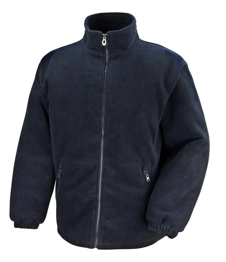 Result Core Polartherm™ Quilted Winter Fleece Jacket | Black