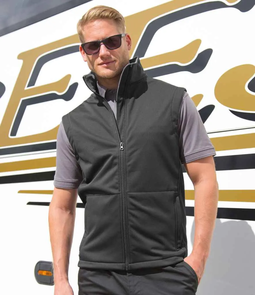 Result Core Soft Shell Bodywarmer | Black