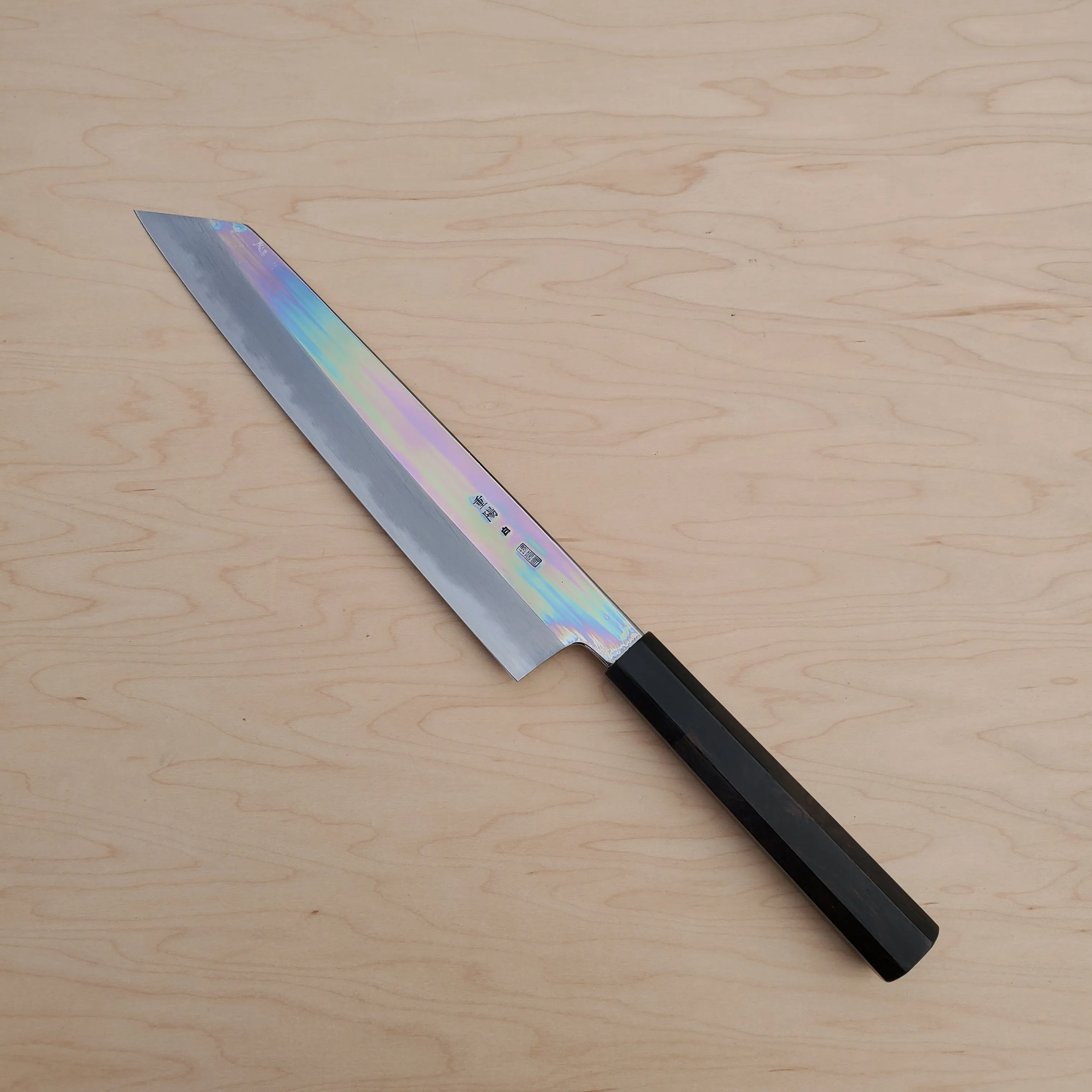 Sakai Kikumori Choyo Kiritsuke Gyuto 240mm Shirogami - Ebony