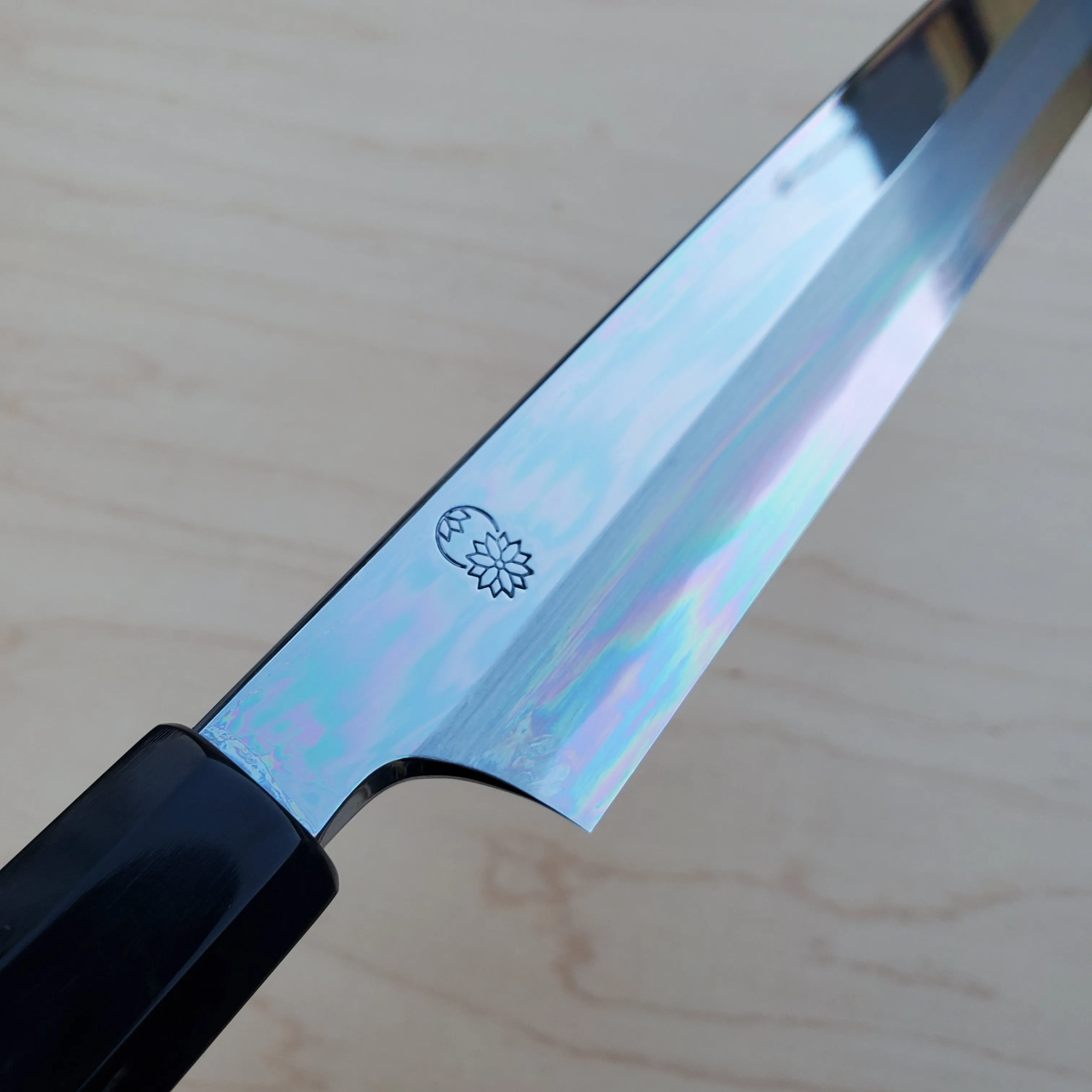 Sakai Kikumori Choyo Yanagi 270mm Shirogami - Ebony