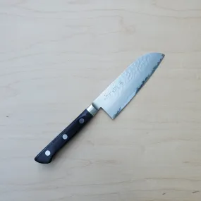 Sakai Kikumori GWT 120mm Santoku VG5 Tsuchime