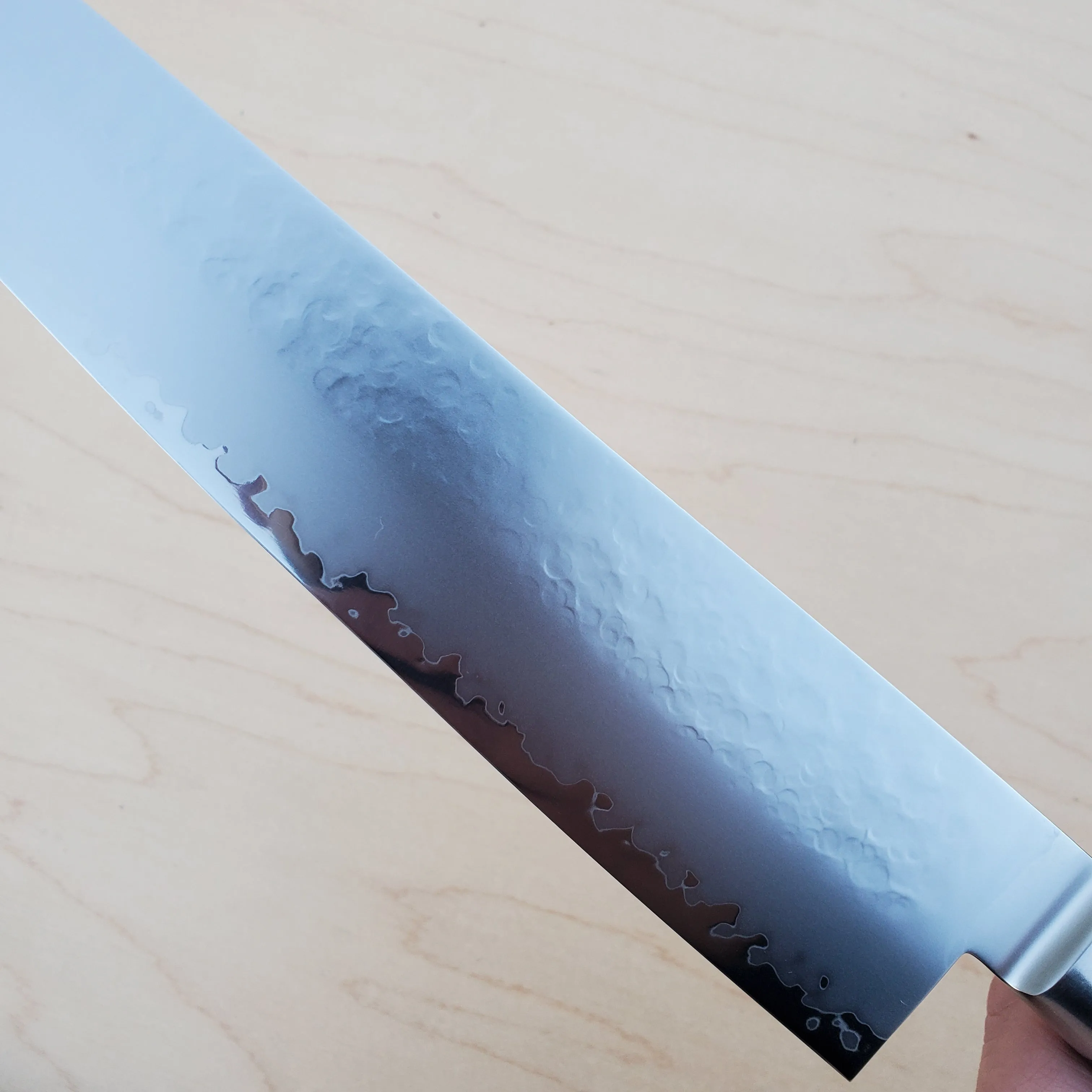 Sakai Kikumori GWT 240mm Gyuto VG5 Tsuchime