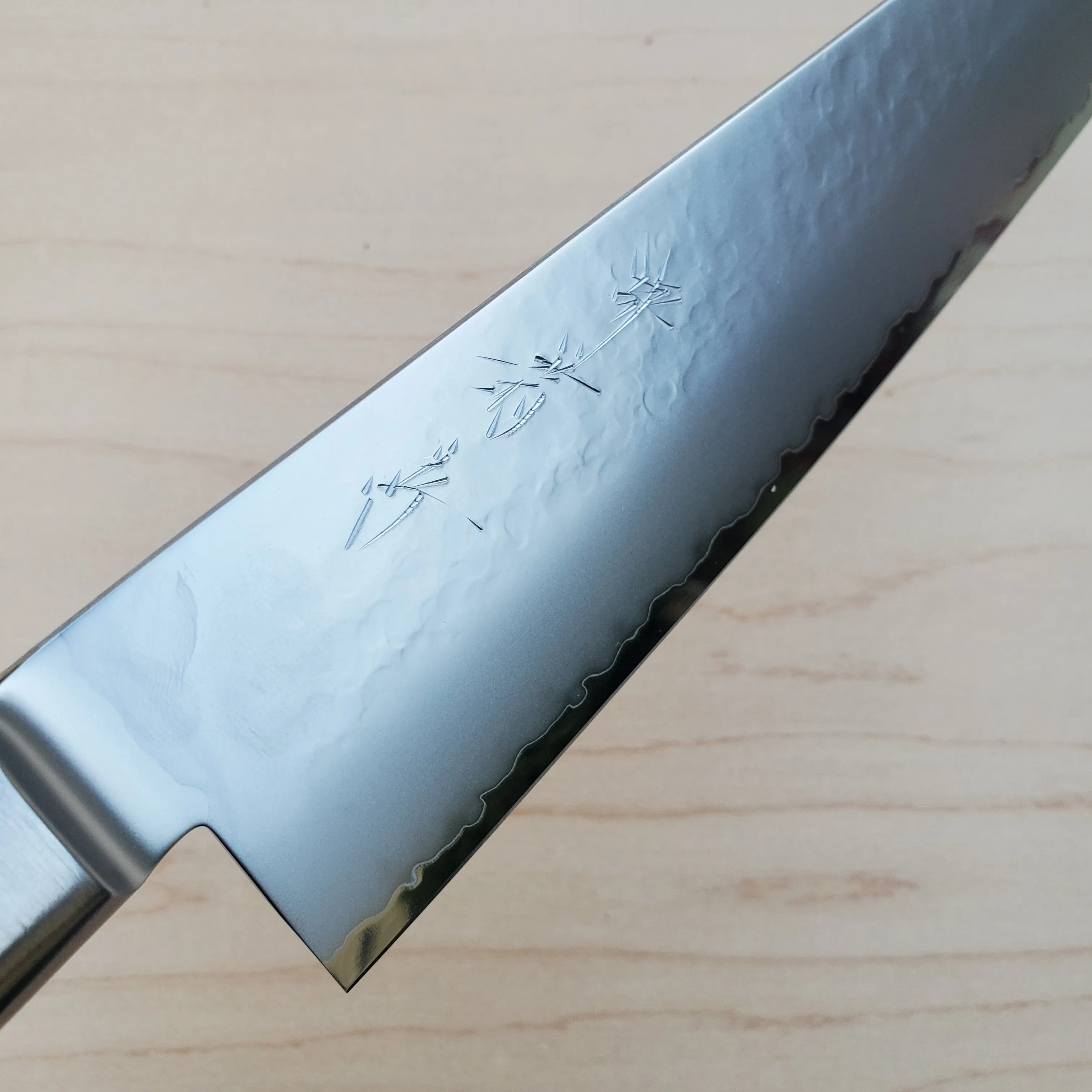 Sakai Kikumori GWT 240mm Gyuto VG5 Tsuchime