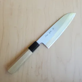 Sakai Kikumori SRS13 165mm Santoku - Ho Wood