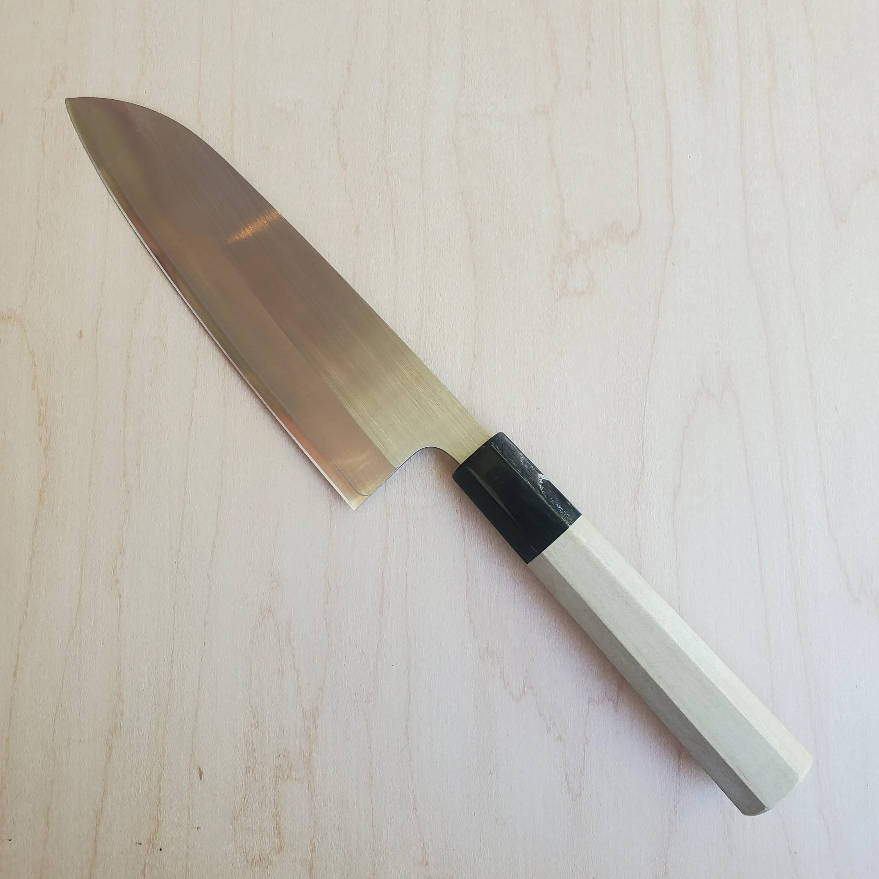 Sakai Kikumori SRS13 165mm Santoku - Ho Wood