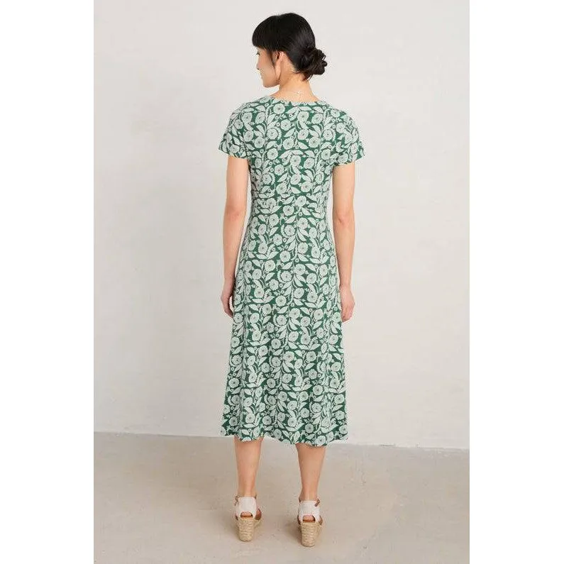 Seasalt Chapelle Dress Camelia Vines Mallard