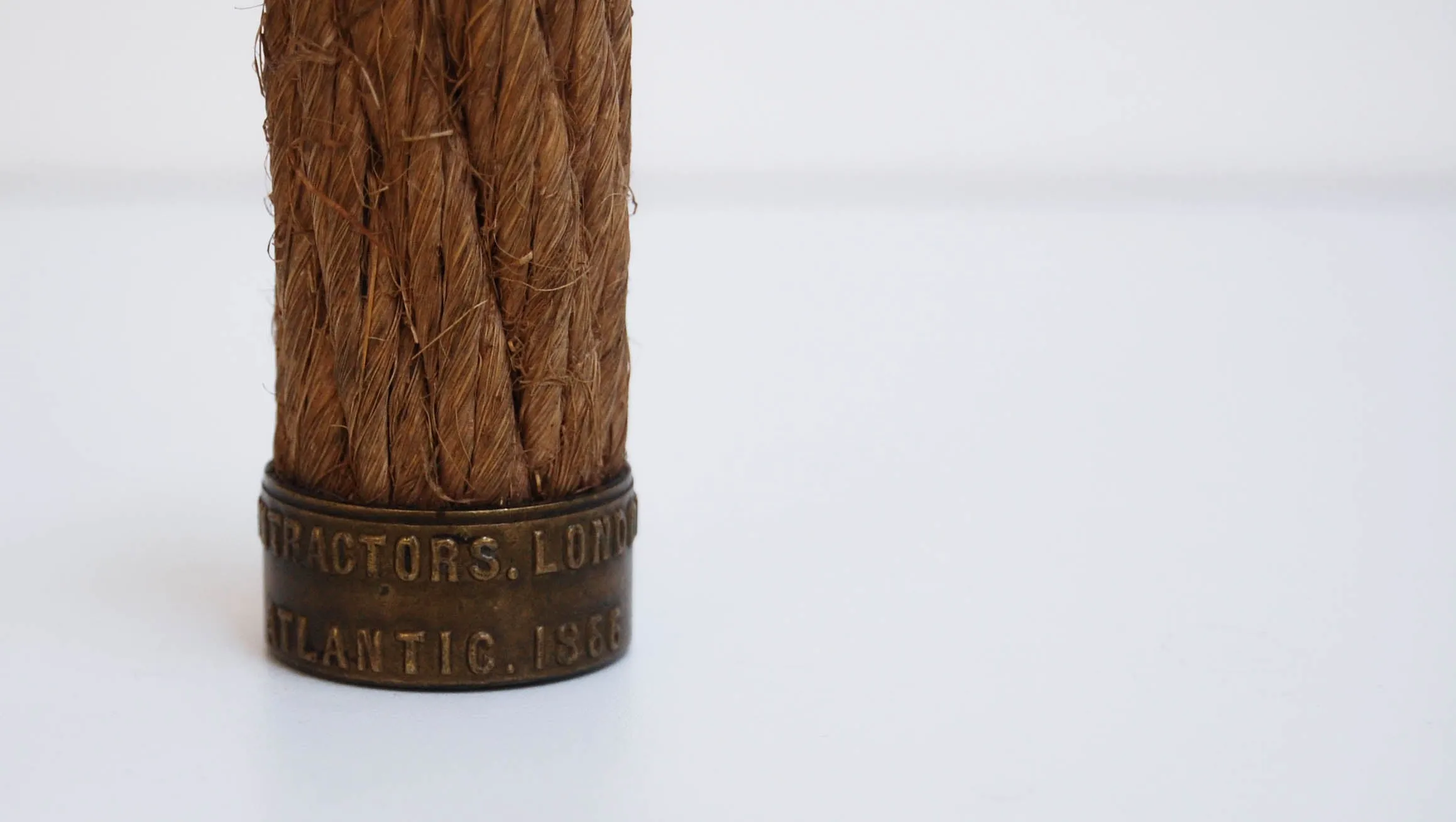 Section of the 1866 Trans-Atlantic Telegraph Cable by The Telegraph Construction & Maintenance Company Limited