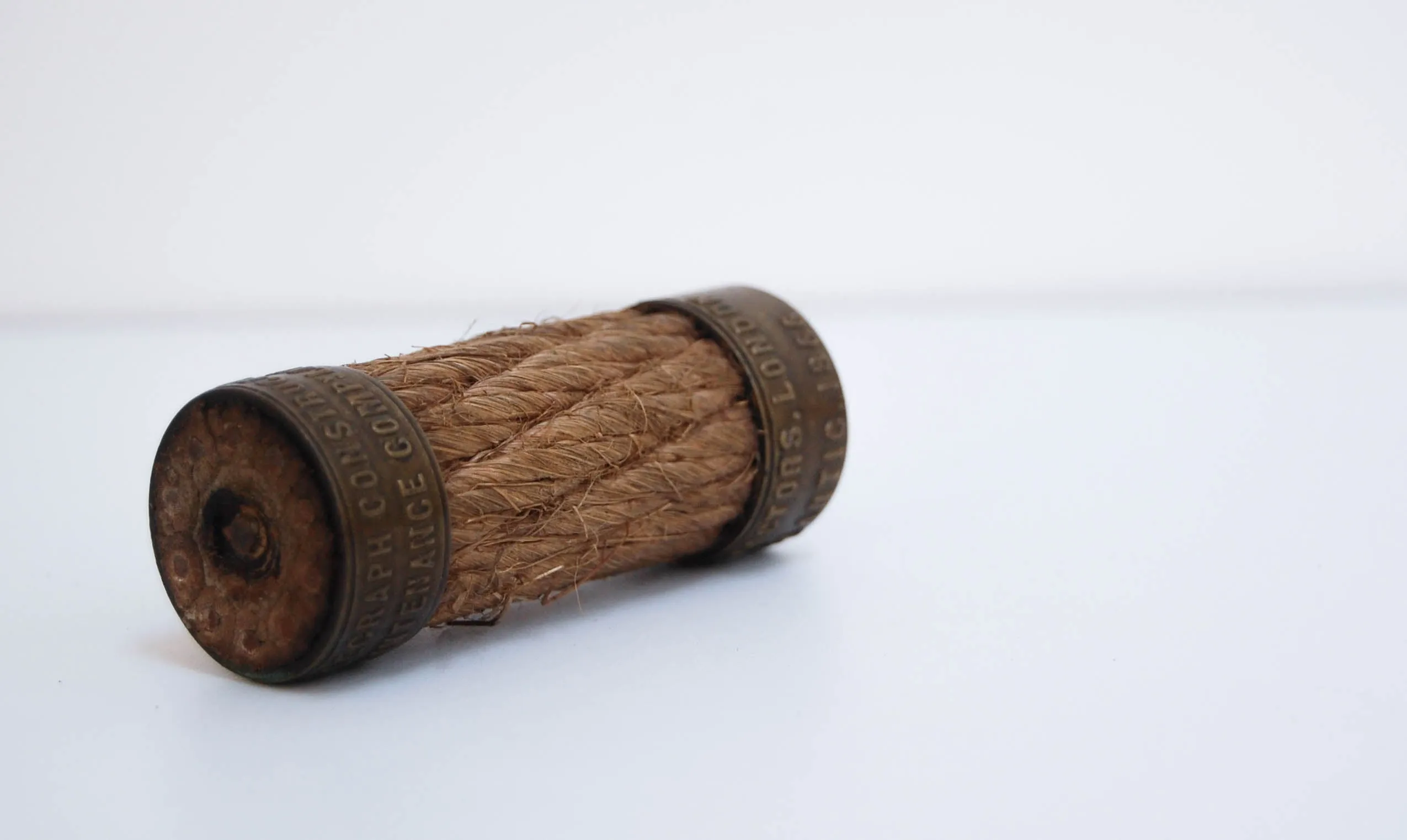 Section of the 1866 Trans-Atlantic Telegraph Cable by The Telegraph Construction & Maintenance Company Limited