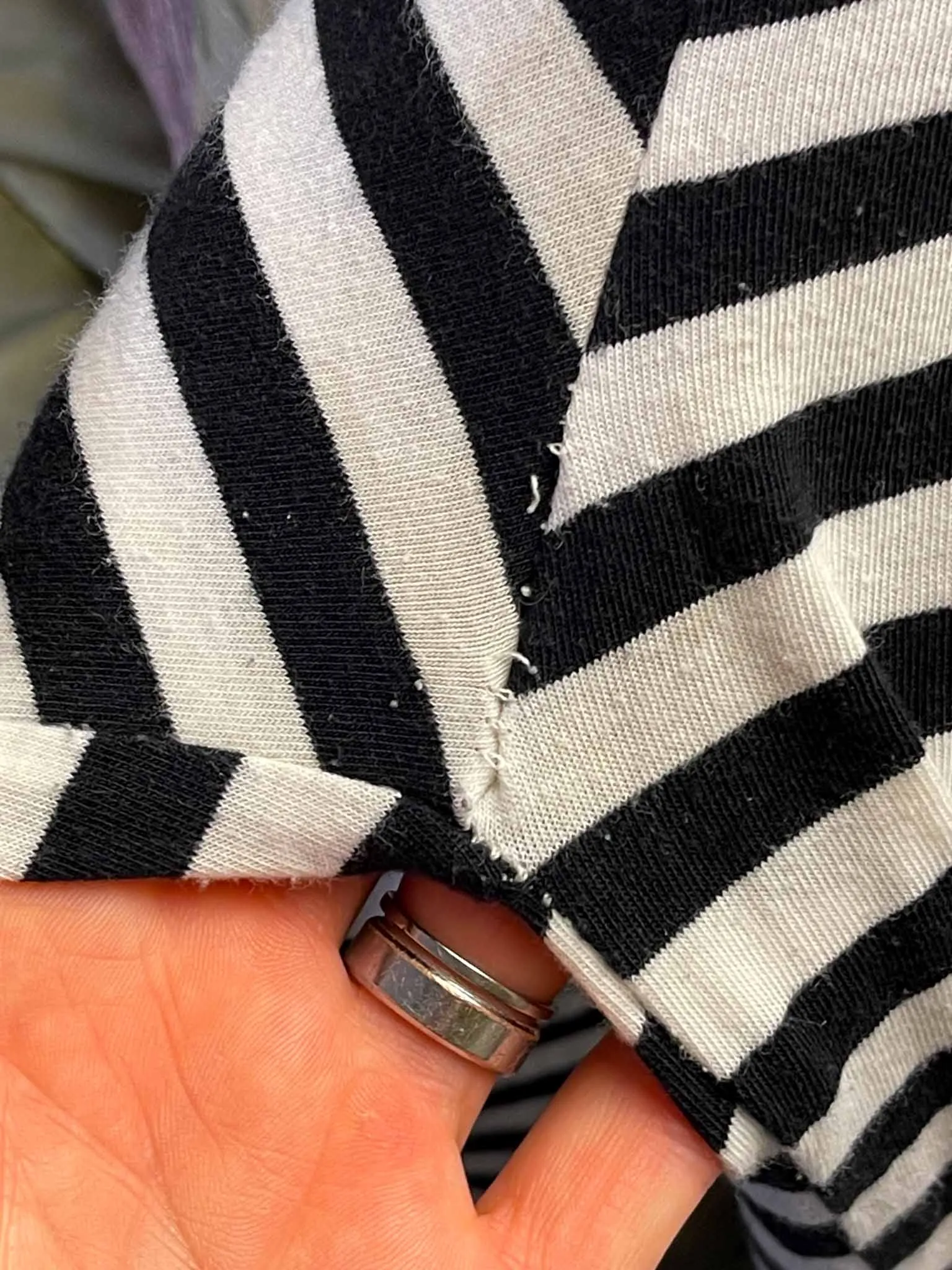 Size M - Acne Studios Striped Long Sleeve T-Shirt