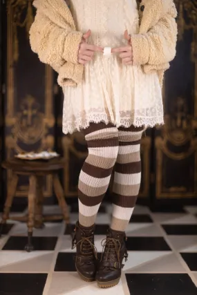 S'mores Stripes Thigh High