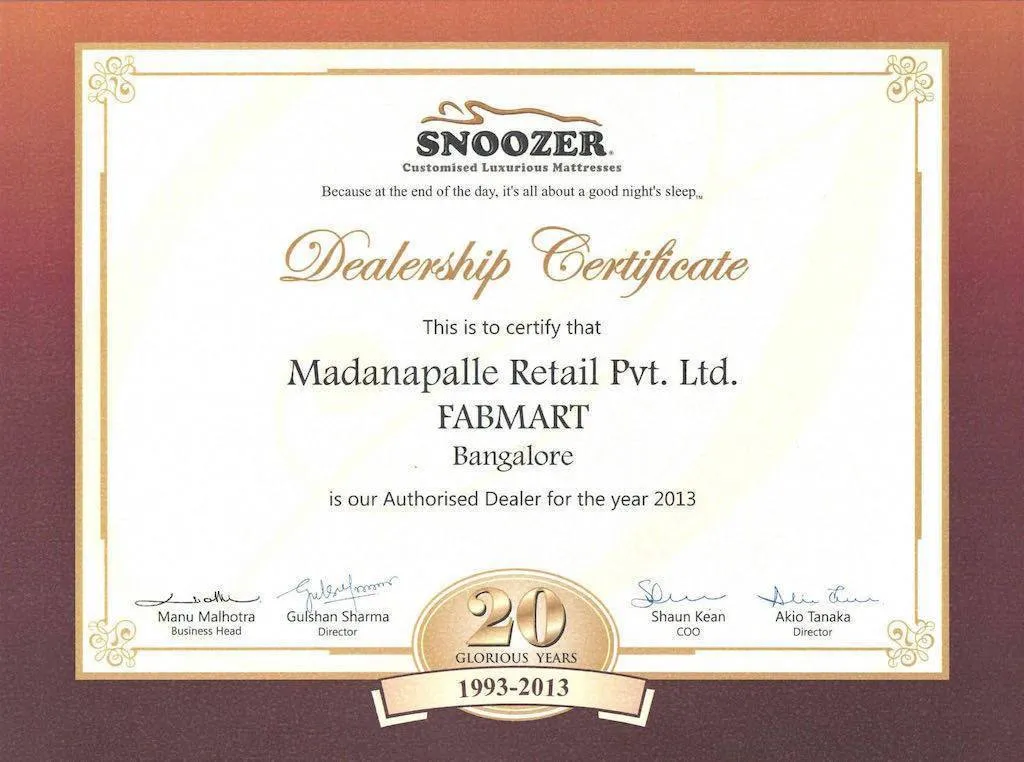Snoozer Mattress Royal Suite