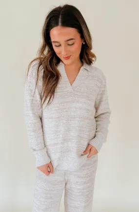 SOFTIES JOHNNY COLLAR LOUNGE SET