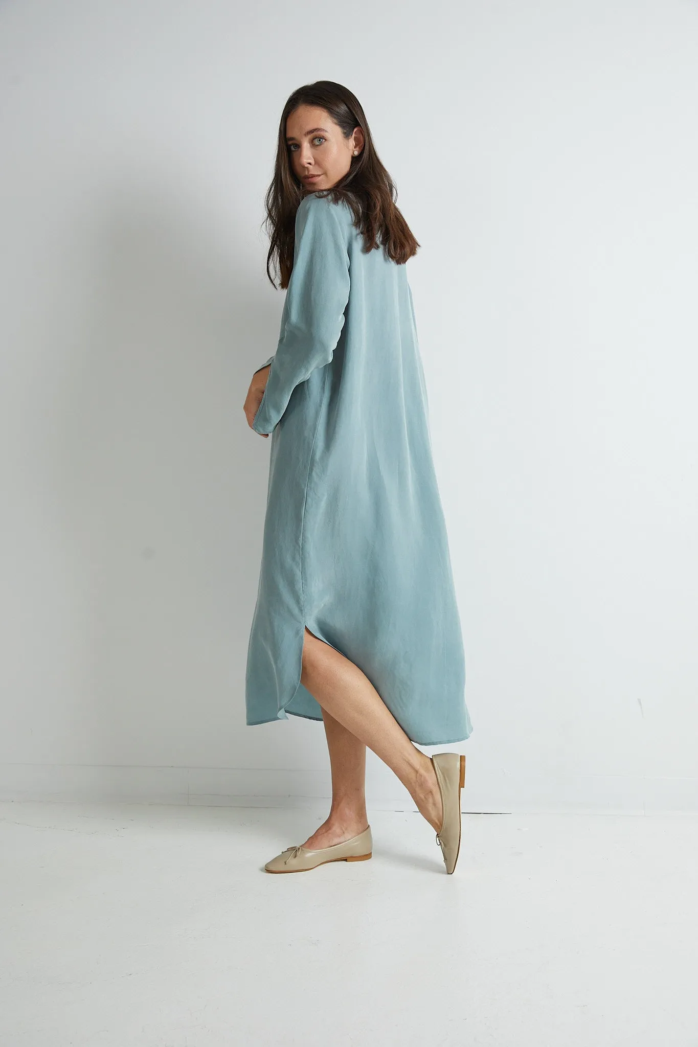 Solène Shirtdress