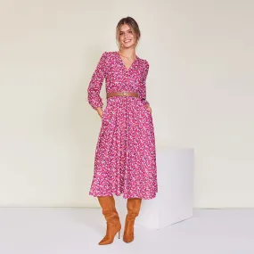 Tara Dress (Berry)