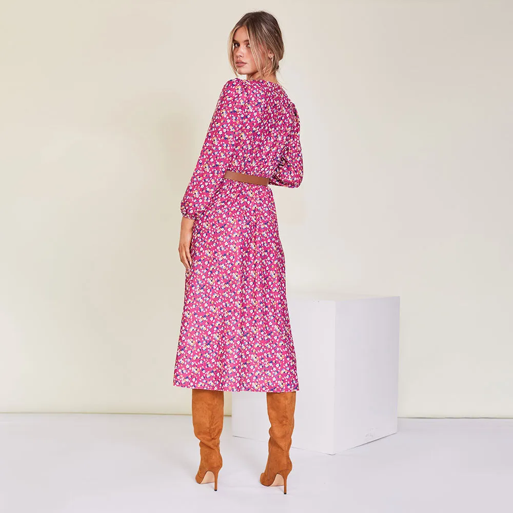Tara Dress (Berry)