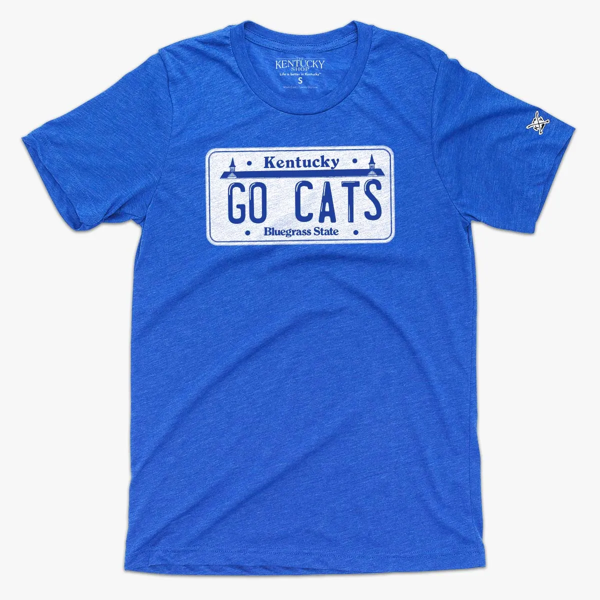 The License Plate Tee  (Blue)