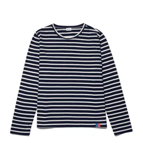 The Modern Long in Navy/Cream