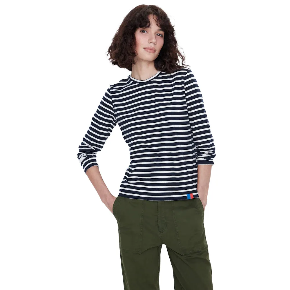 The Modern Long in Navy/Cream