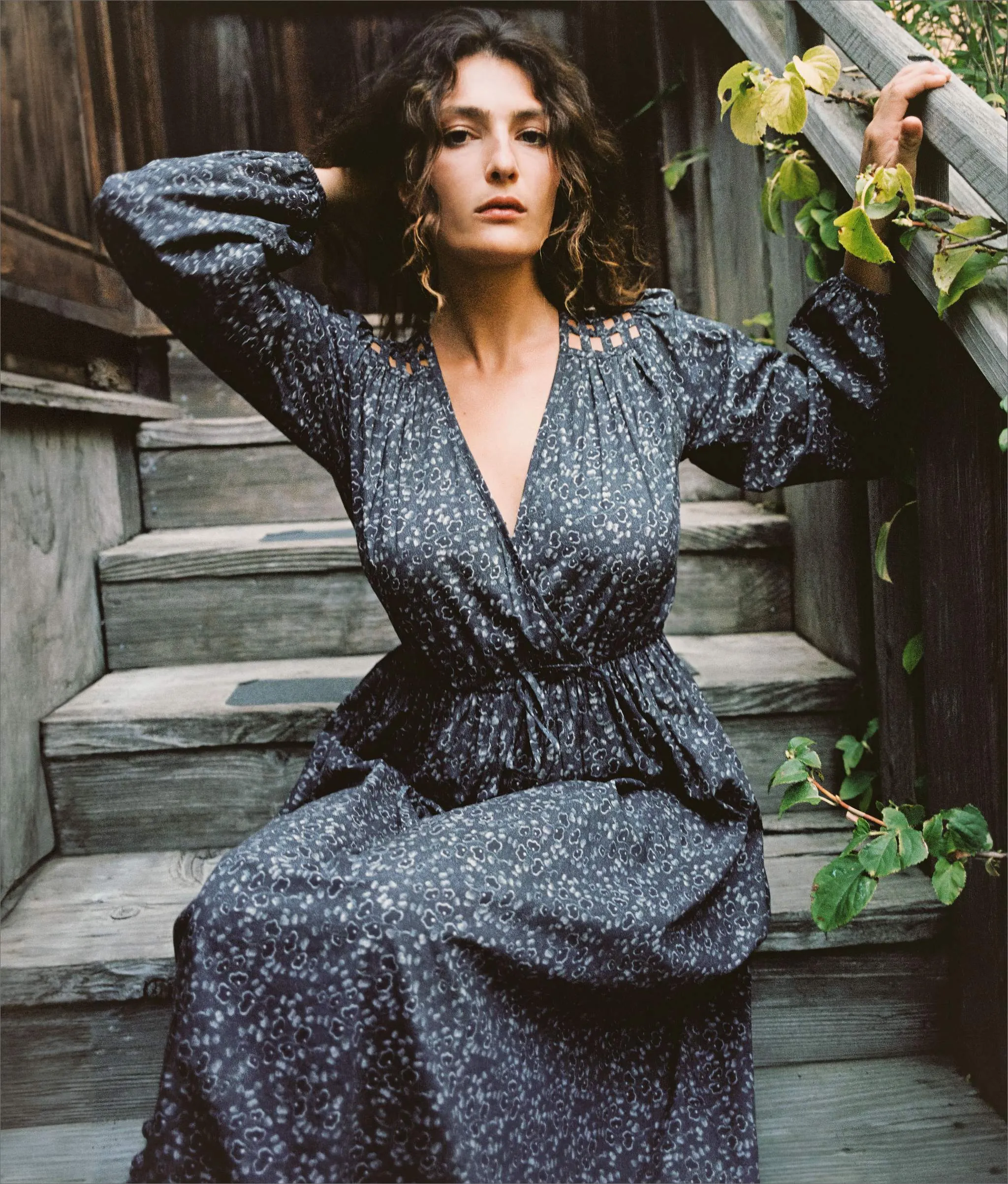 The Sarah Dress | Ginkgo Black