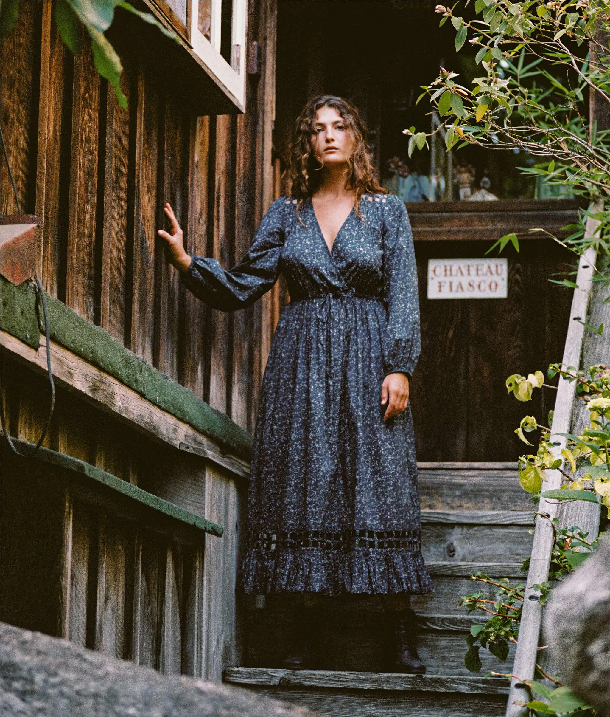 The Sarah Dress | Ginkgo Black