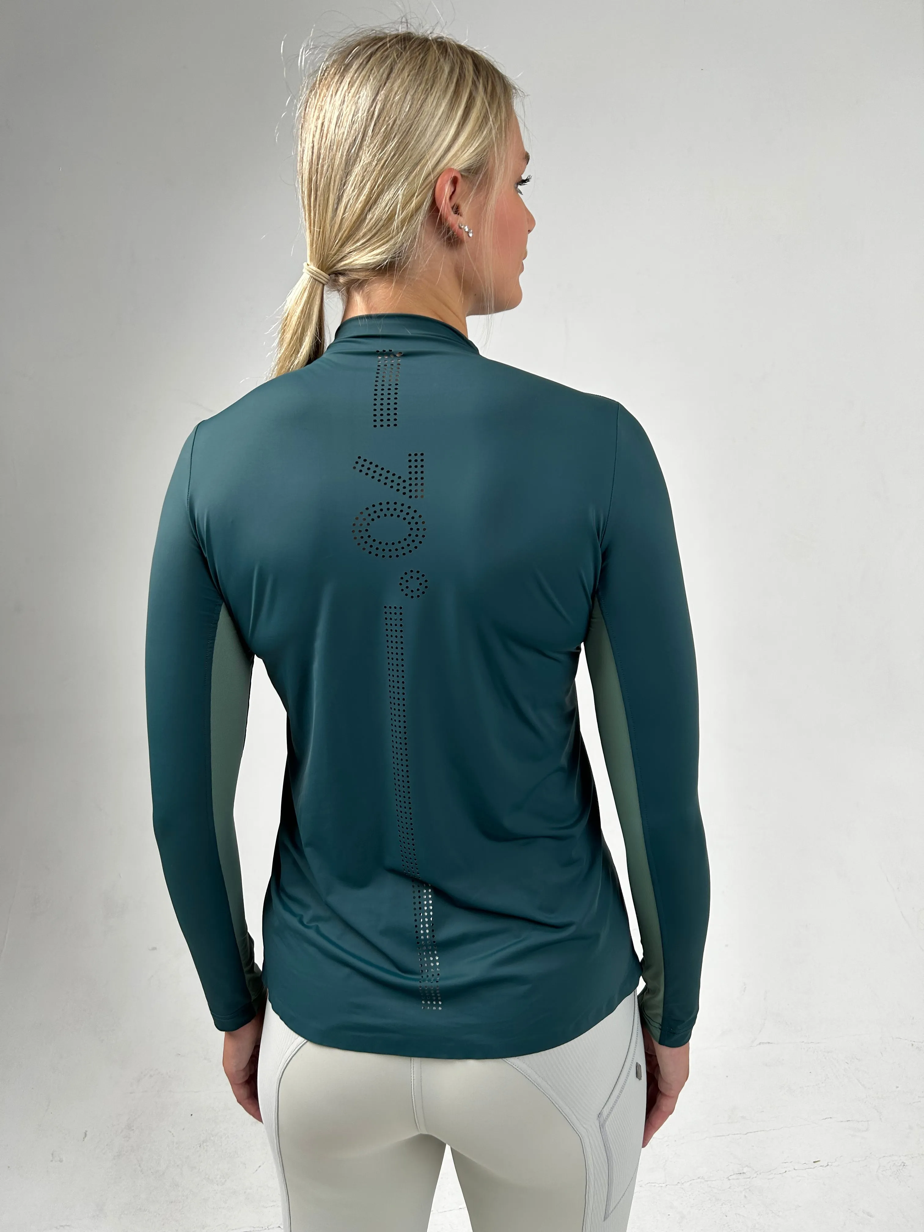 The Sunscreen Shirt- UPF 50  Total Coverage in Hunter Green