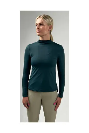 The Sunscreen Shirt- UPF 50  Total Coverage in Hunter Green