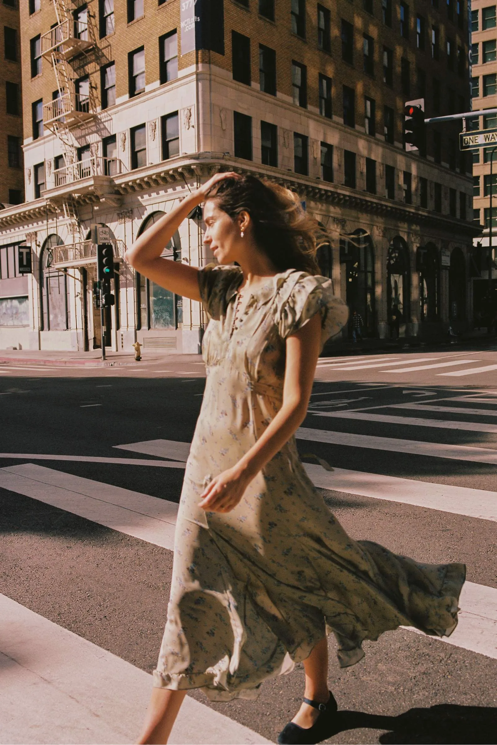 The Vaughn Dress | Mums Ditsy Fern