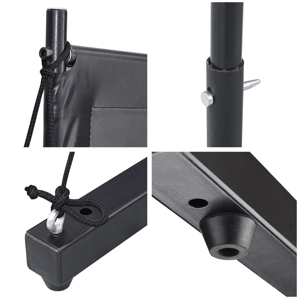TheLAShop Portable Outdoor Projector Screen w/ Stand 100" 16:9