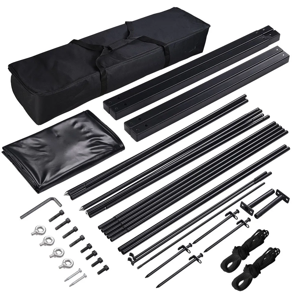 TheLAShop Portable Outdoor Projector Screen w/ Stand 120" 16:9
