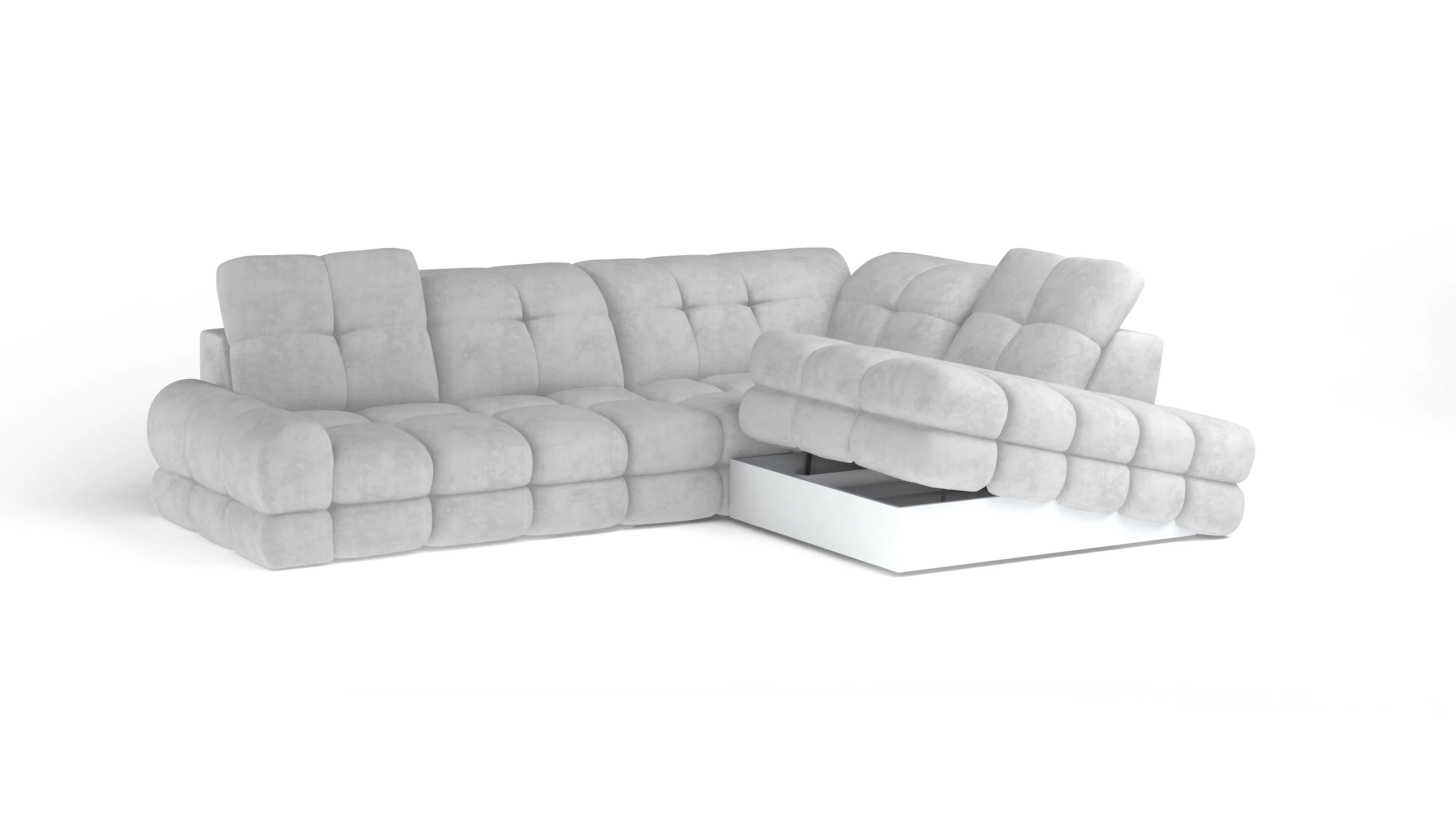 TORO L 119" x 85.5" Wide Sectional with Electric Seat Extension