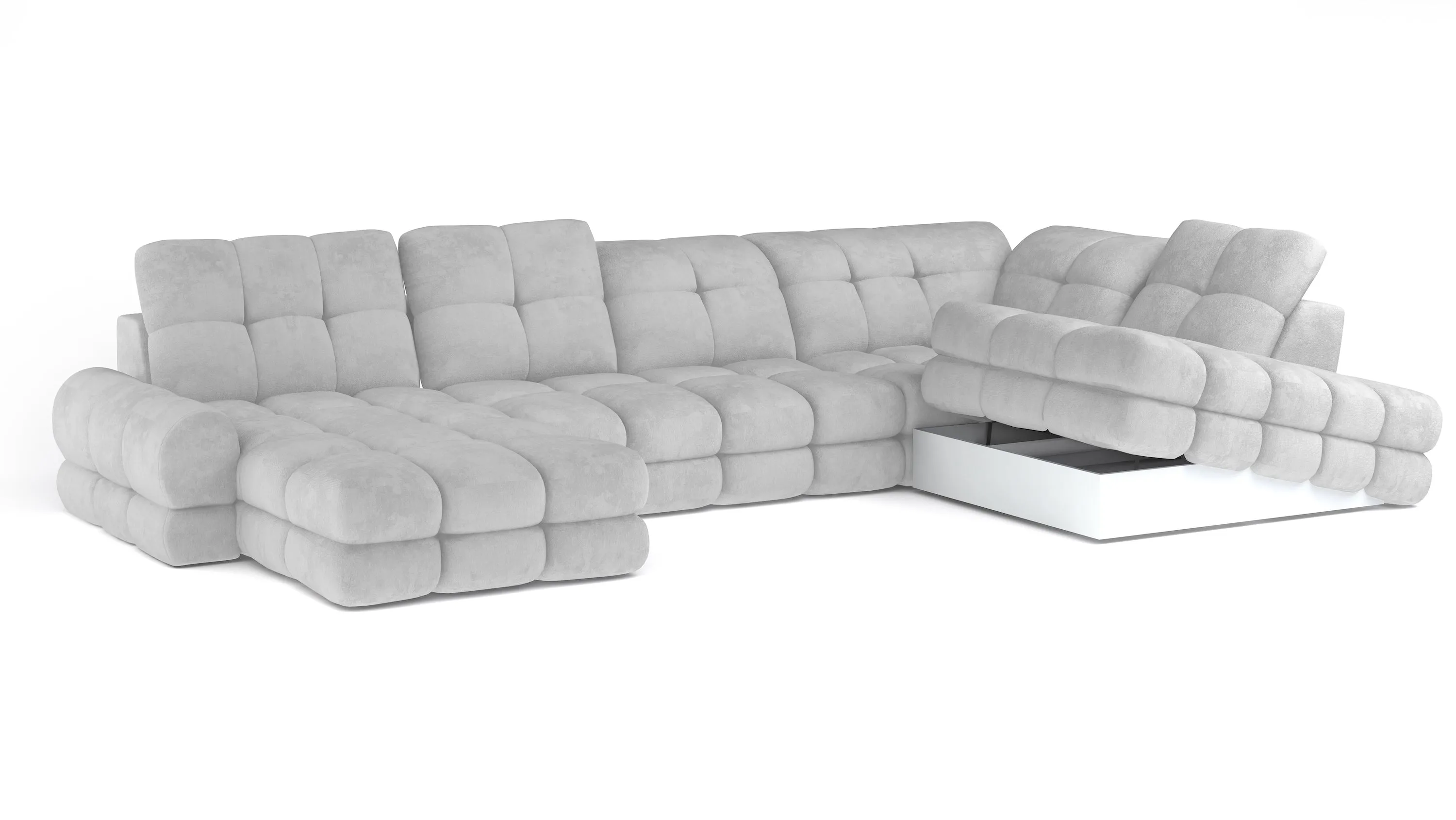 TORO XL 157.5" x 87" x 68" Wide Sectional with Electric Seat Extension