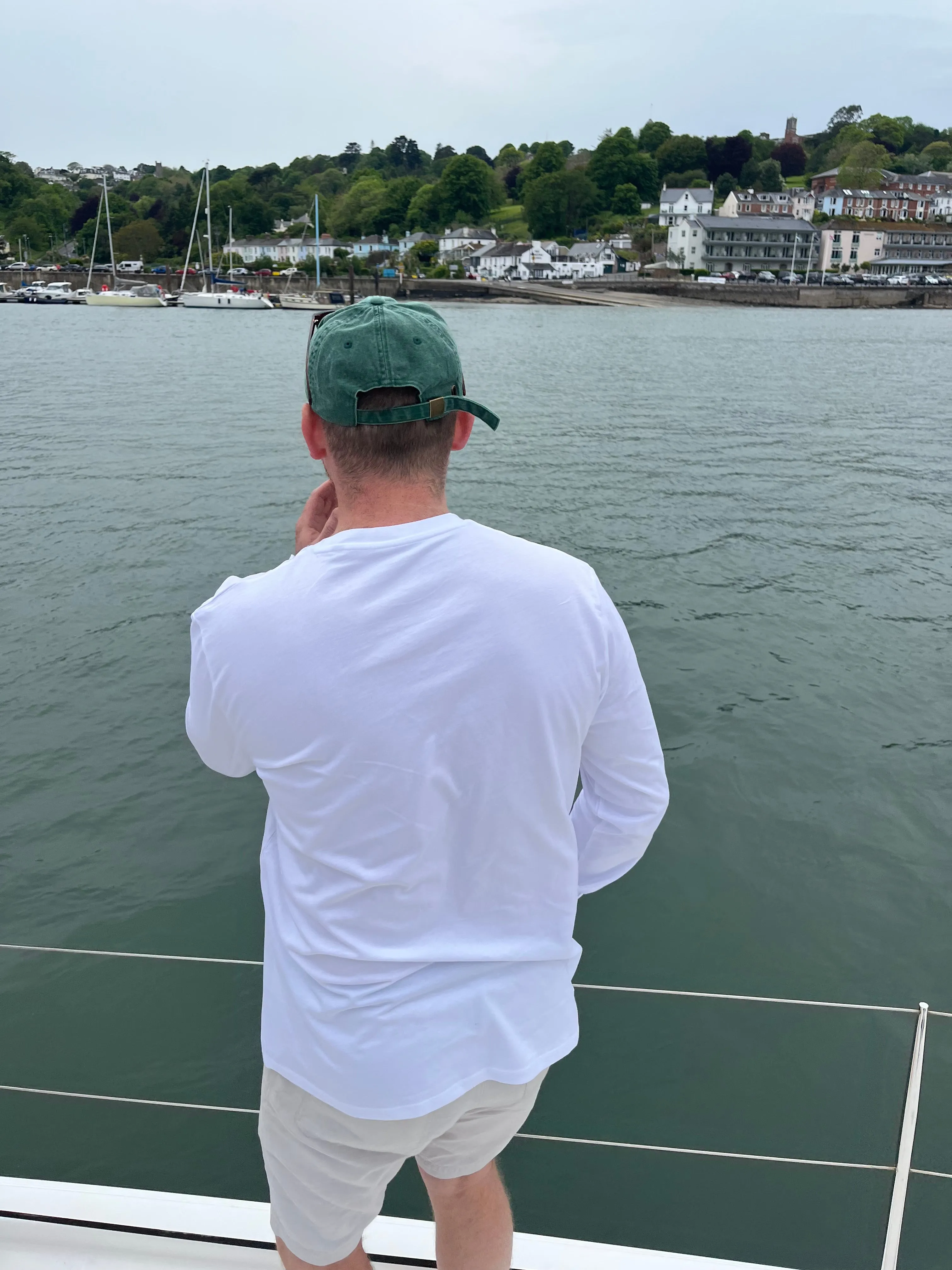 TUNA LONG SLEEVE T | WHITE