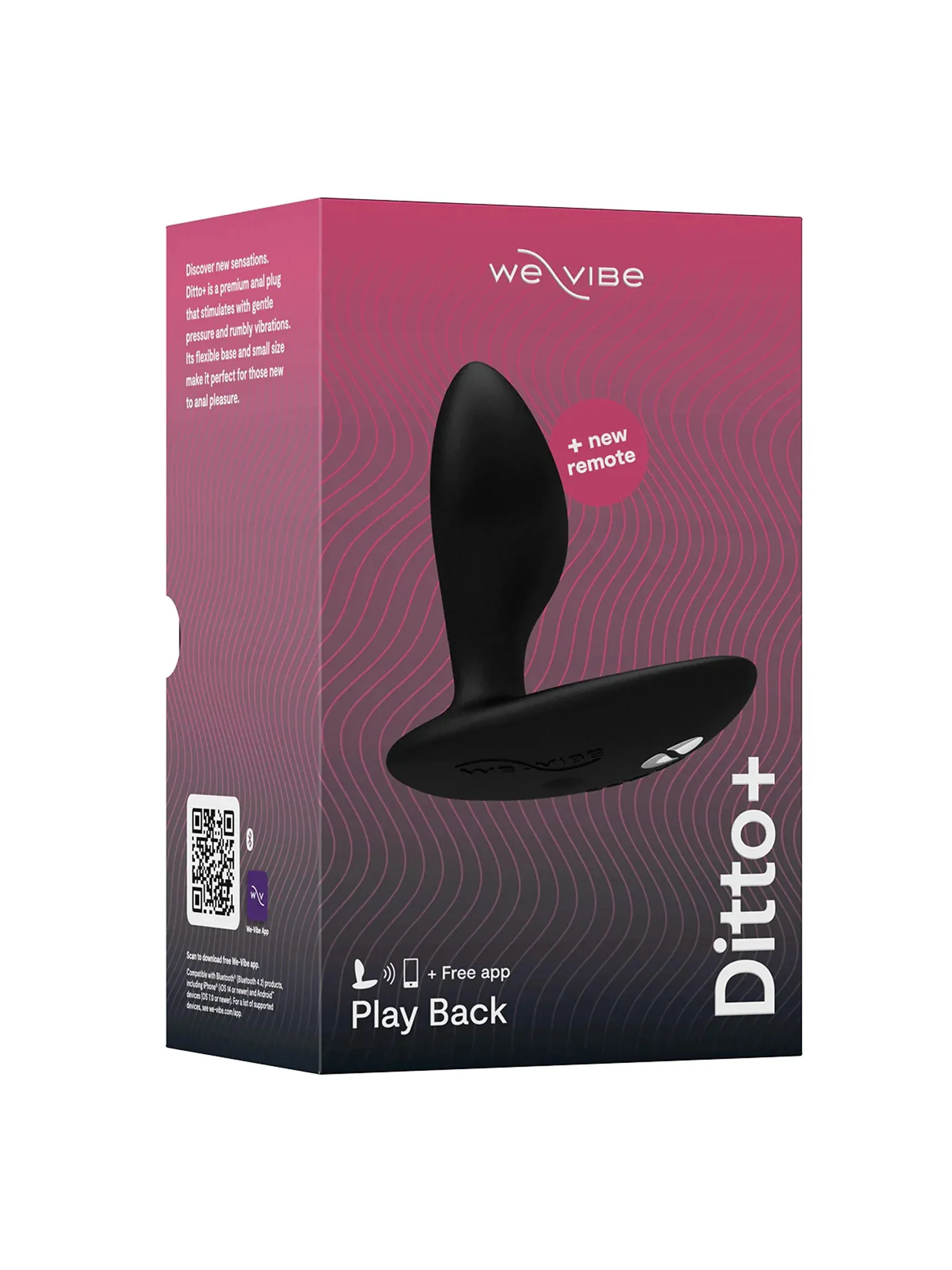 We-Vibe Ditto   Vibrating Anal Plug *New & Improved*!