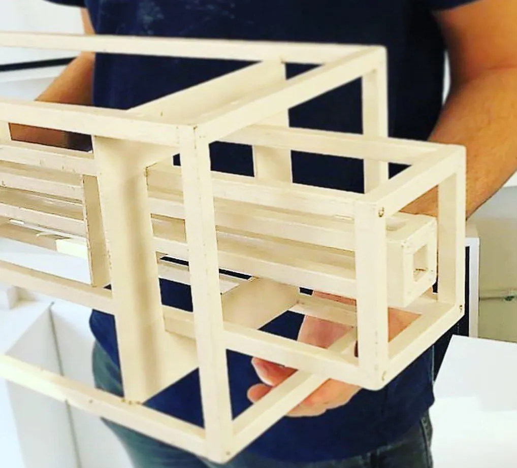 White Klutsis Spatial Construction