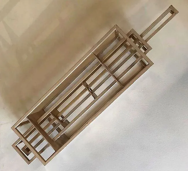 White Klutsis Spatial Construction