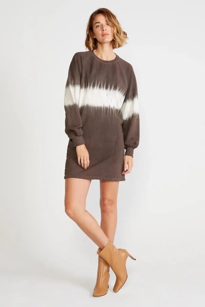 Winona French Terry Dress in Bracken Horizon