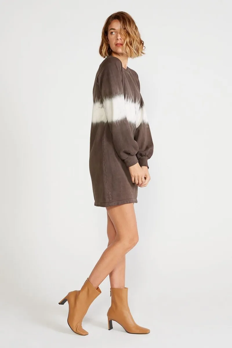 Winona French Terry Dress in Bracken Horizon